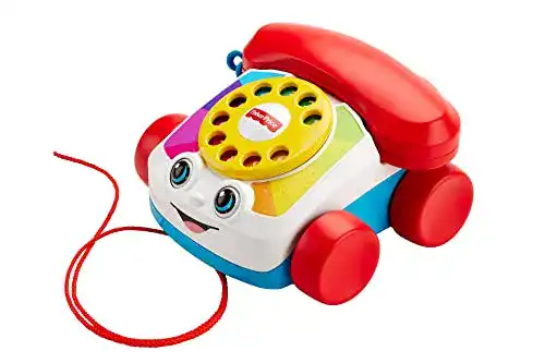 Lernspielzeug Fisher-Price FGW66 Plappertelefon mit Geräuschen