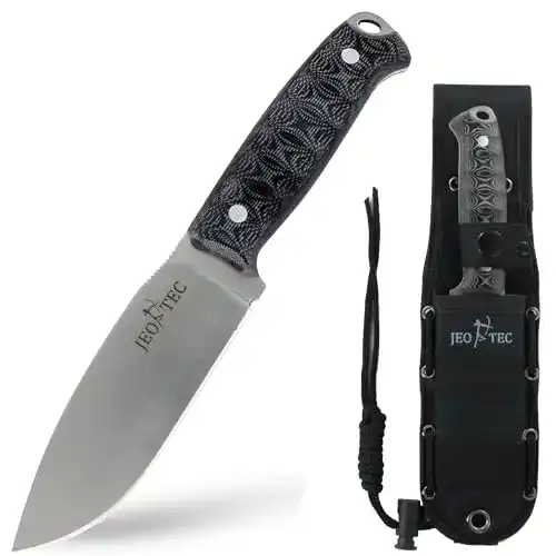 Jeo-Tec-Messer JEO-TEC Nº3 Survival Bushcraft Messer Outdoor