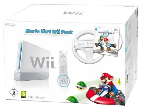 Spielekonsolen Nintendo Wii “Mario Kart Pack” inkl. Mario Kart