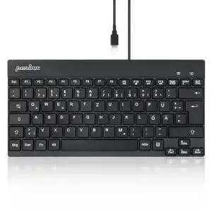 USB-Tastatur Perixx PERIBOARD-426 Kabelgebundene USB Mini