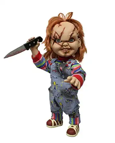 Horror-Puppe Close Up Child’s Play beweglich sprechend Chucky