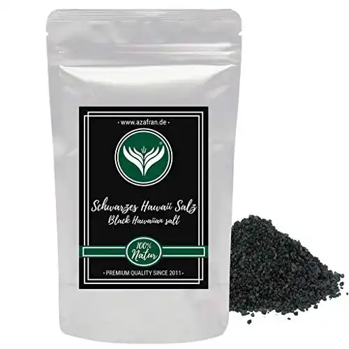 Schwarzes Hawaii-Salz Azafran Hawaii Salz schwarz, 250g