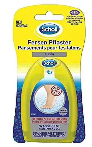 Blasenpflaster Scholl Fersenpflaster, 5 Stück