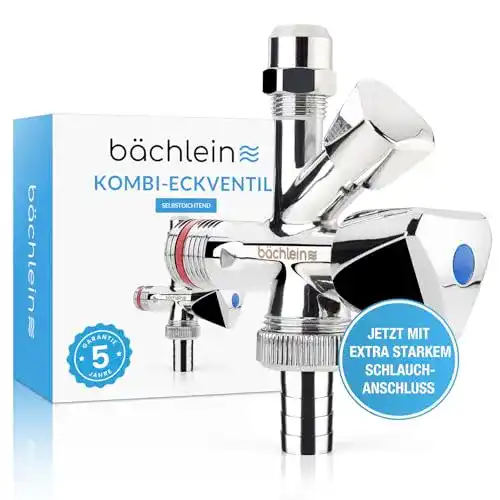 Eckventil selbstdichtend Bächlein Universal Kombi-, Kombinations