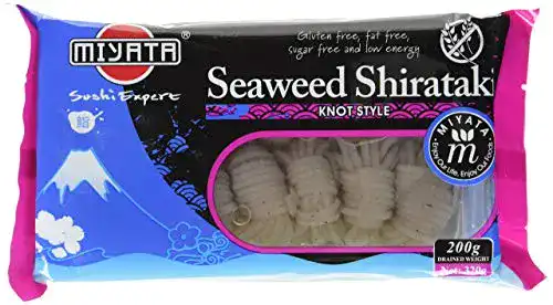 Konjak-Nudeln Miyata Shirataki, Seealgen Knoten, 320 g