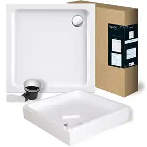 Acryl-Duschwanne AquaSu ‘® Acryl-Brausewannen-Set