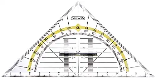 Die beste Geodreieck Herlitz Geometrie-Dreieck klein mit Griff 2026 Test Bestseller Geodreieck Herlitz Geometrie-Dreieck klein mit Griff