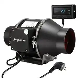 Badlüfter mit Feuchtigkeitssensor Aygrochy 100mm Intelligent