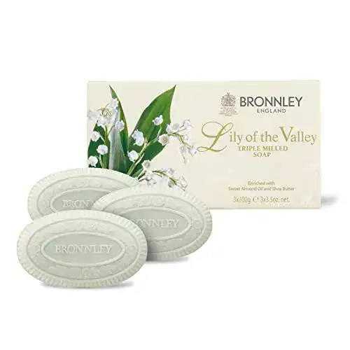 Bronnley-Seife Bronnley Lily of the Valley Triple Milled Fine English
