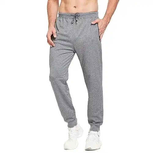 Jogginghose Herren JustSun Baumwolle Sporthose Trainingshose