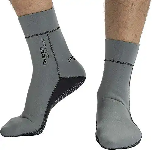 Neoprensocken Cressi Ultra Stretch Neoprene Socks , Grau/Schwarz