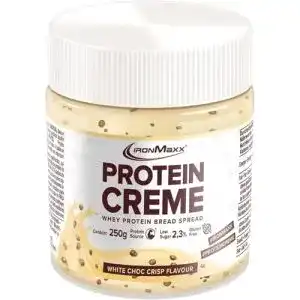 Protein-Creme IronMaxx, Weiße Schokolade Crisp, 250 g