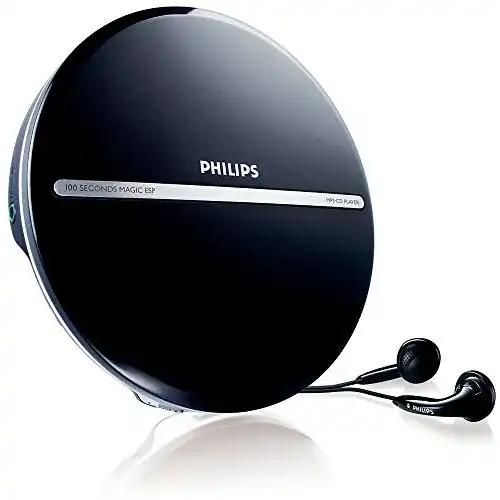 Discman Philips EXP2546 Tragbarer CD-/MP3-Player, LC-Display