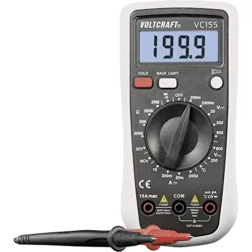 Voltcraft-Multimeter Voltcraft VC155 (Counts): 2000