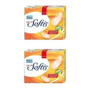Taschentücher Softis Regina super-soft mit Aloe Vera Lotion, 4-lagig