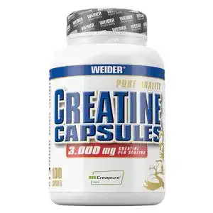 Creatin Weider, Capsules, Creapure Kreatin Monohydrat 100 Kaps.