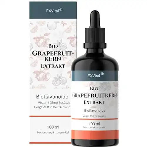 Grapefruitkernextrakt Exvital Bio, 1200mg Bioflavonoide/100ml