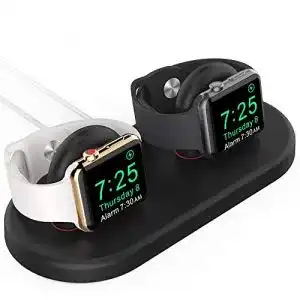Apple-Watch-Ladestation AHASTYLE Ladestation für 2 Uhren