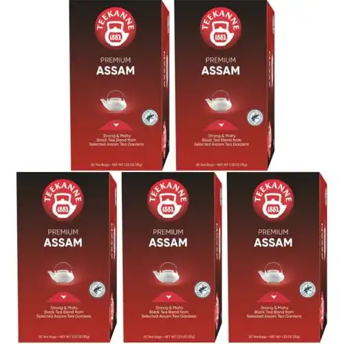 Assam-Tee Teekanne Premium Assam 20 Beutel, 5er Pack (5 x 35g)
