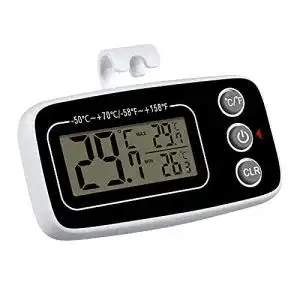 Min-Max-Thermometer Vicloon Kühlschrank Thermometer, Digital
