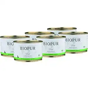 Biopur-Hundefutter BIOPUR Bio bei Übergewicht, 6x400g