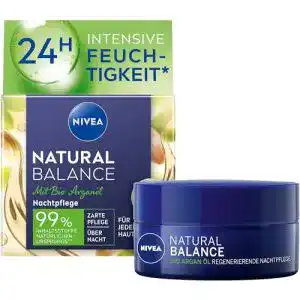Nivea-Nachtcreme NIVEA Natural Balance regenerierend
