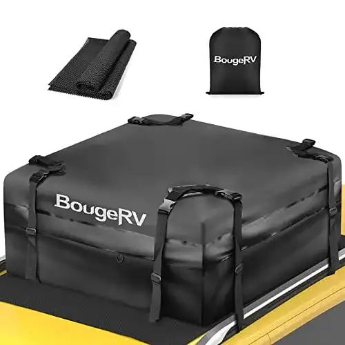 Faltbare Dachbox BougeRV en Dachkoffer mit Rutschfeste Matte