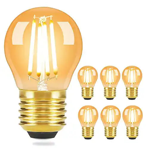 Energiesparlampe E27 GBLY 6 Stück LED Glühbirne E27 Vintage