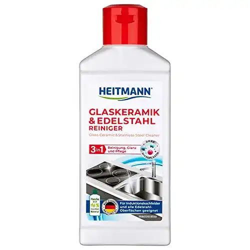 Glaskeramik-Reiniger HEITMANN Glaskeramik Edelstahl Reiniger