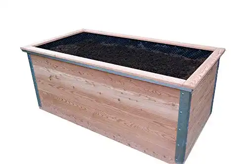 Hochbeet Lärche bio-garten, Komplett Paket, 100 x 200 cm