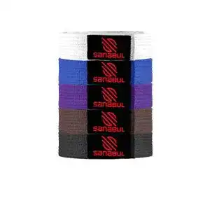 Bjj-Gürtel Sanabul BJJ Gürtel Weiß A4
