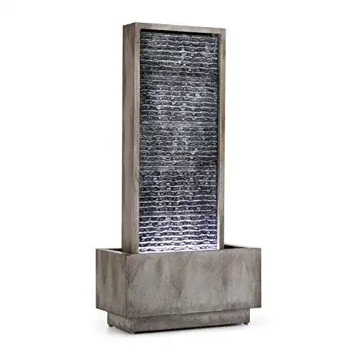 Wasserwand blumfeldt Imperia 35x75cm Gerinnefläche, 10m Kabel