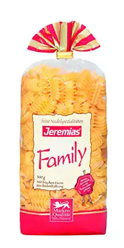 Eiernudeln Jeremias Radi, Family Frischei-Nudeln, 4 x 500 g Beutel