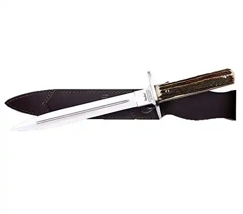 Die beste Saufänger LINDER Hirsch und Hirschfänger 440A rostfrei V2A-Knebel 2026 Test Bestseller Saufänger LINDER Hirsch und Hirschfänger 440A rostfrei V2A-Knebel
