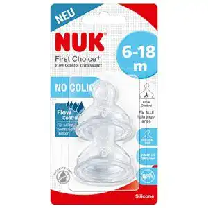 Flaschensauger NUK First Choice+ Flow Control Trinksauger
