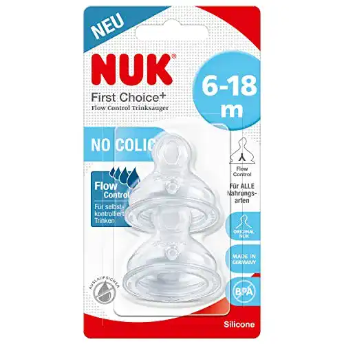Flaschensauger NUK First Choice+ Flow Control Trinksauger