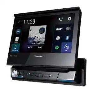 Autoradio mit ausfahrbarem Display Pioneer AVH-Z7200DABAN, inkl.