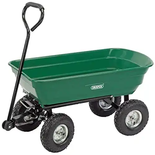 Gartenwagen Draper Kippmulde- mit Kippfunktion, grün
