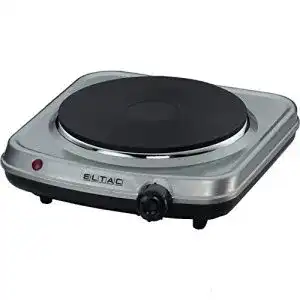 Einzelkochplatten Eltac EK 18 Elektro, Edelstahl, Breite: 18 cm