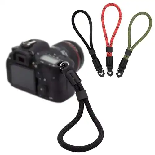 Kamera-Handschlaufe LENS-AID Handschlaufe in Seil-Optik