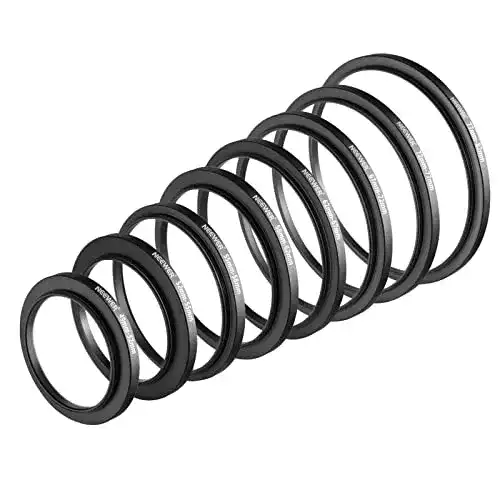 Step-up-Ringe Neewer ® 8 Stück Step-up-Adapter-Ring Set