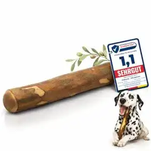 Kauholz Hund PetLove Kauholz für Hunde aus Olivenholz
