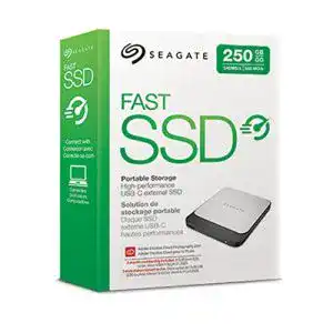 Externe SSD-Festplatte Seagate Fast SSD, tragbar, 250 GB, 2.5 Zoll