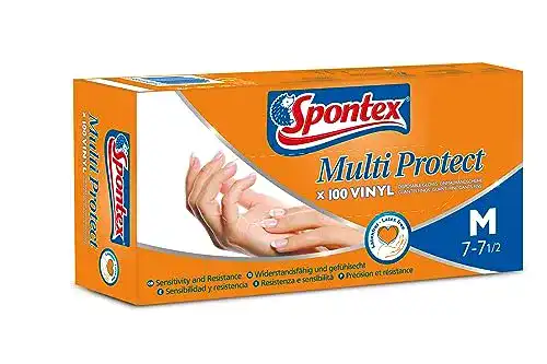 Einmalhandschuhe (M) Spontex Multi Protect 100 Gr.M – 100