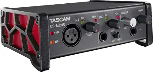 Tascam-Audio-Interface Tascam US-1 x 2HR 1 Mikrofon 2IN/2OUT
