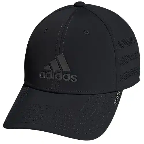 Adidas-Cap adidas Herren Gameday Stretch Fit Strukturierte Kappe