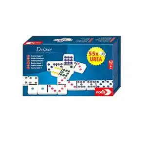 Domino-Spiel noris 606108003 Deluxe Doppel 9 Domino