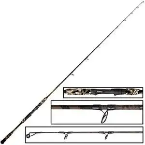 Wallerrute Black Cat Wild Catz Vertical 1,85m 100-220g – zum Vertikalangeln, Angelrute zum Wallerangeln, Welsrute, Vertikalrute