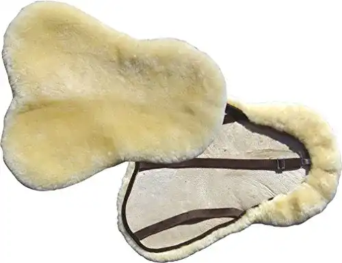 Fahrradsattelbezug Lammfell Harry’s Horse Merino für 16-18 Zoll