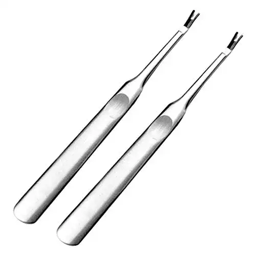 Nagelhautmesser Artibetter 2 Stück Nagelhautschneider Metall